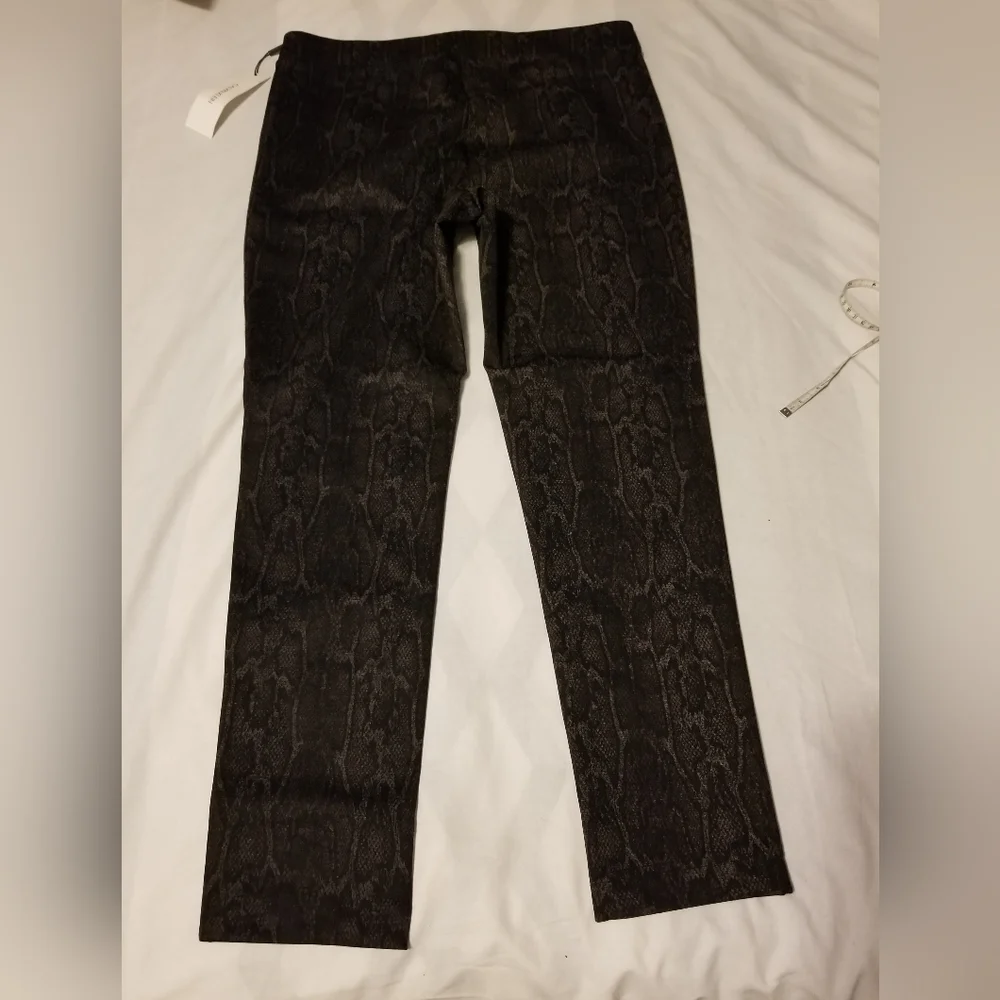 NWT Calvin Klein Pants Women's Size L Color Dark Brown - Picture 3 of 10